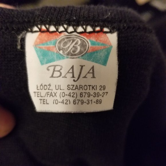 Vintage Baby Tee T-Shirt Flower Design Black Basic Stretchy - Picture 4 of 8